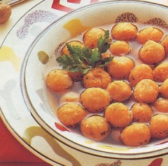 palline di patate in brodo,palline di patate,patate in brodo,patate,ricette di cucina,